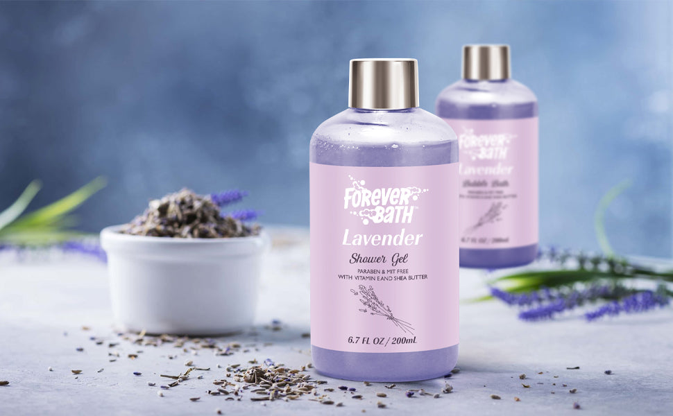 Forever Bath Lavender Spa Gift – Spa Set for Women