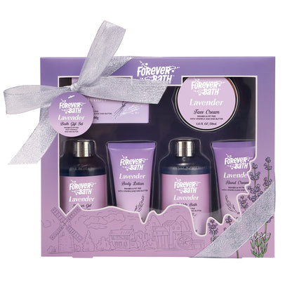 Forever Bath Lavender Spa Gift – Spa Set for Women