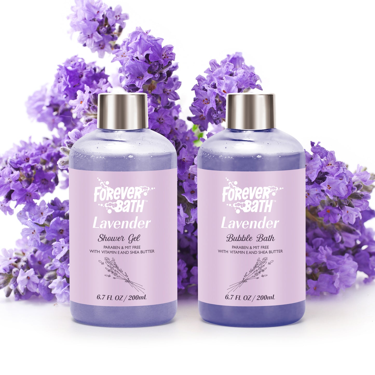 Forever Bath Lavender Spa Gift – Spa Set for Women