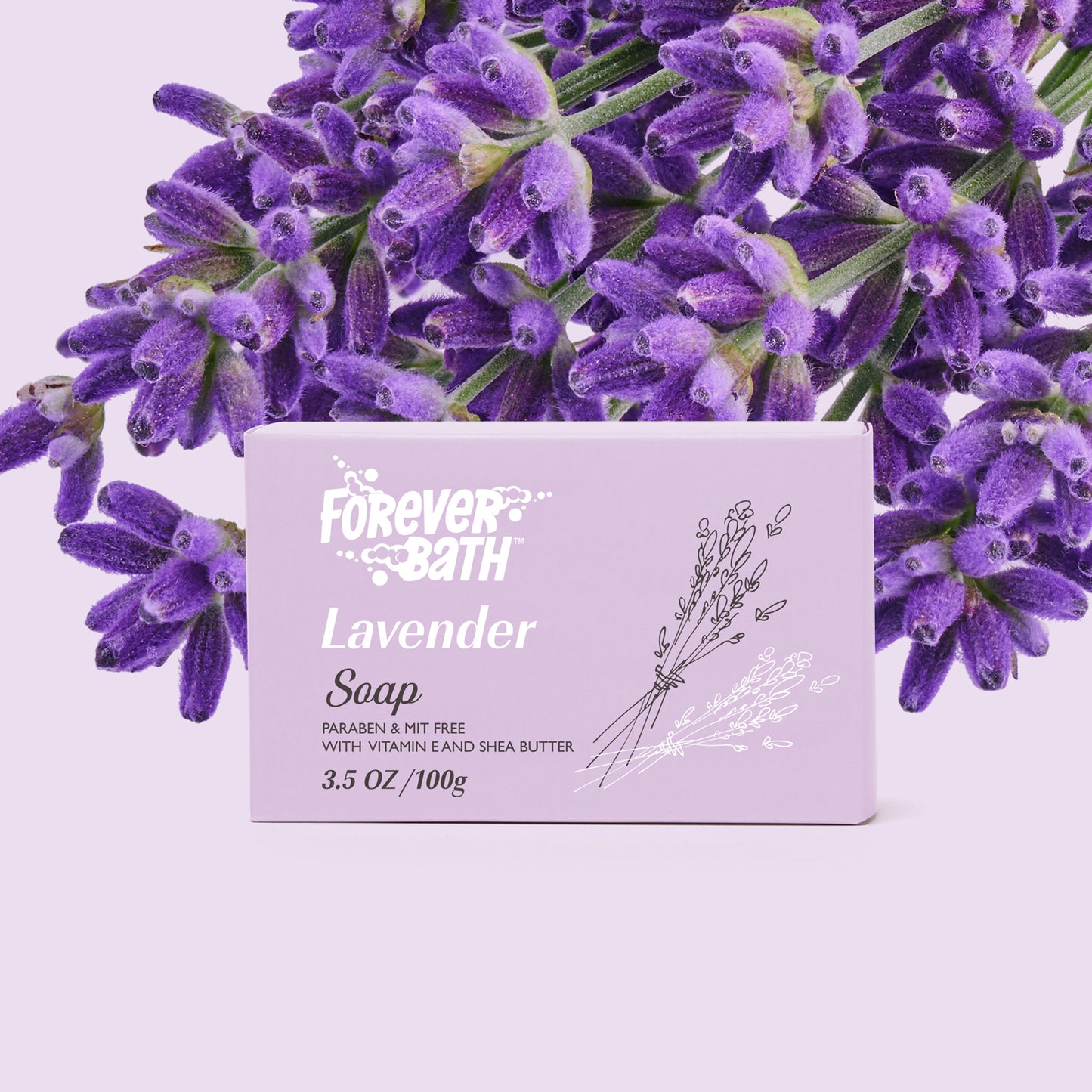 Forever Bath Lavender Spa Gift – Spa Set for Women