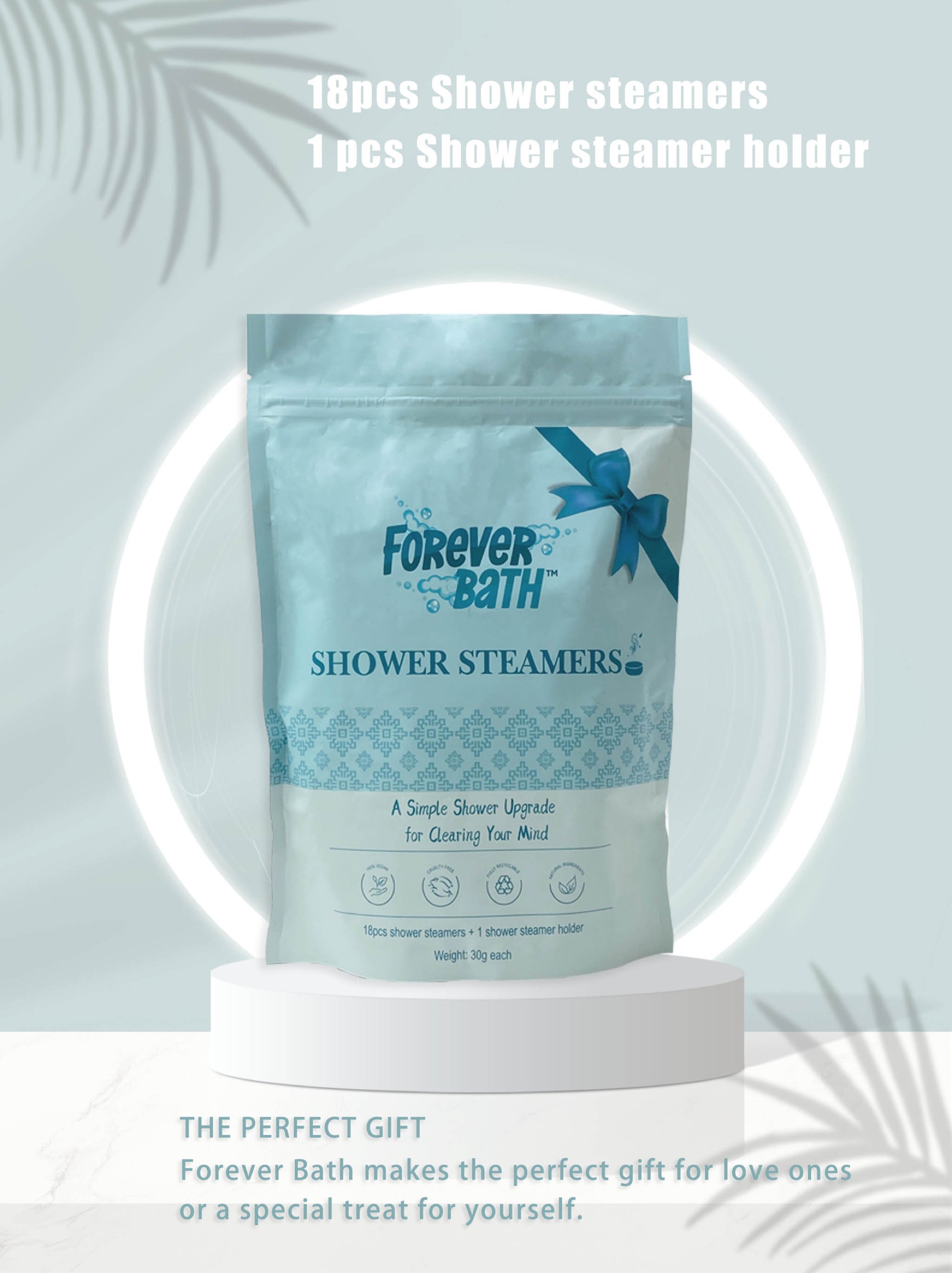 Forever Bath 18-Pack Shower Steamers - Spa Aromatherapy Set