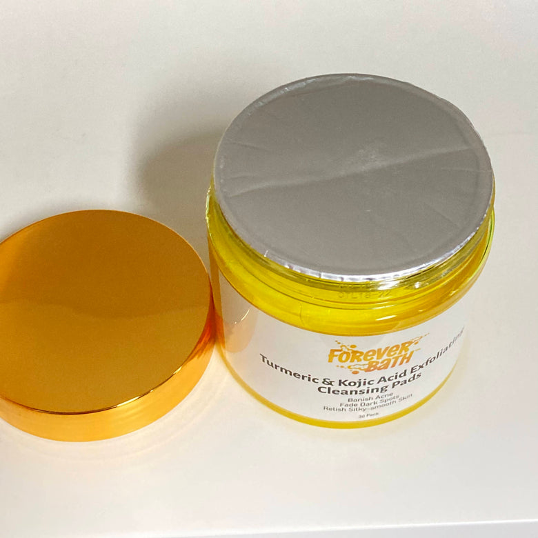 Forever Bath Turmeric & Kojic Acid Exfoliating Cleansing Pads