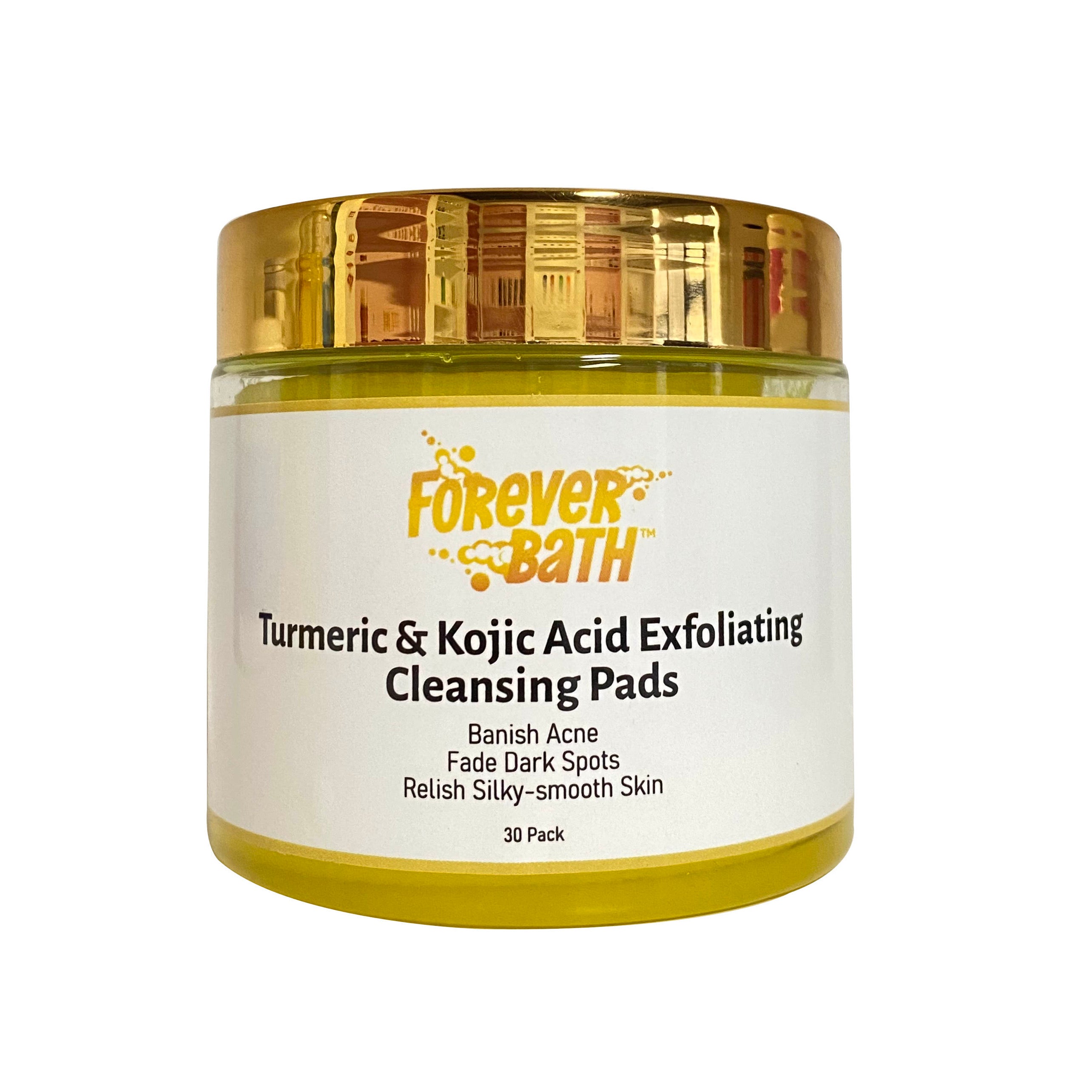 Forever Bath Turmeric & Kojic Acid Exfoliating Cleansing Pads